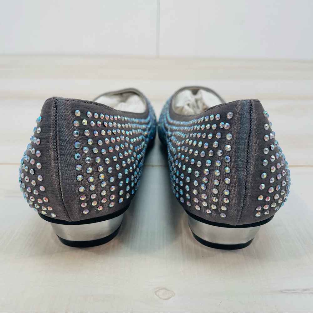 NEW Mark Silver Stud Slip On Shoes, Sz 8 - Picture 6 of 9